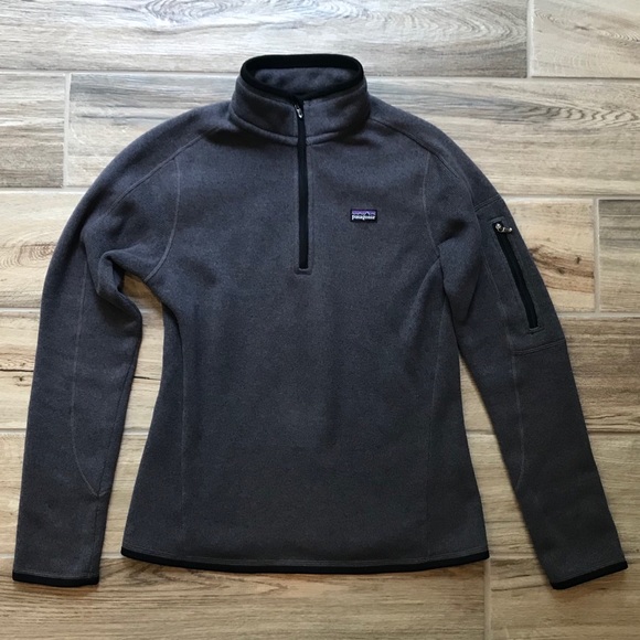 Patagonia Tops - Patagonia Better Sweater 1/4 Zip Gray Size Small